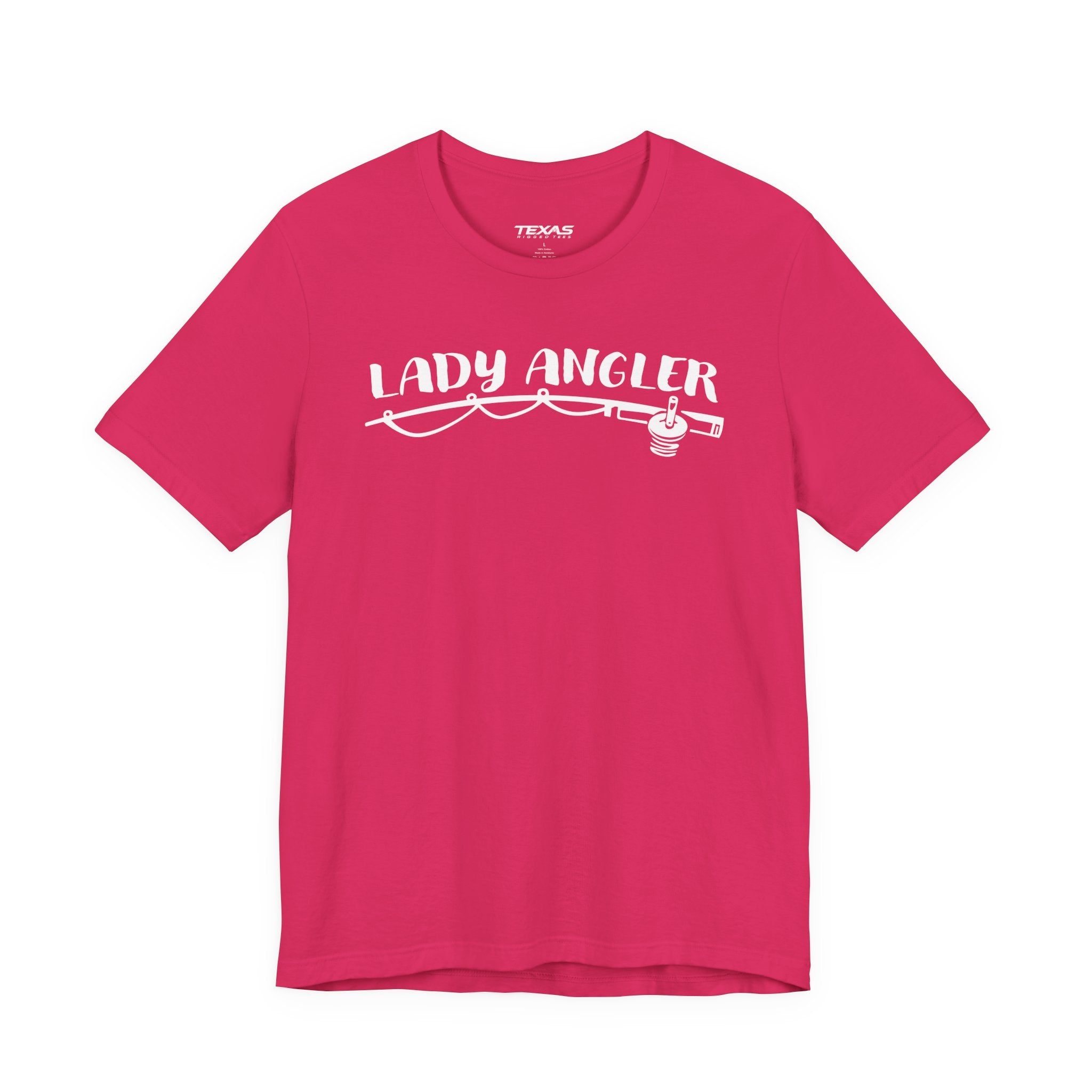 Lady Angler — Unisex Cotton Tee