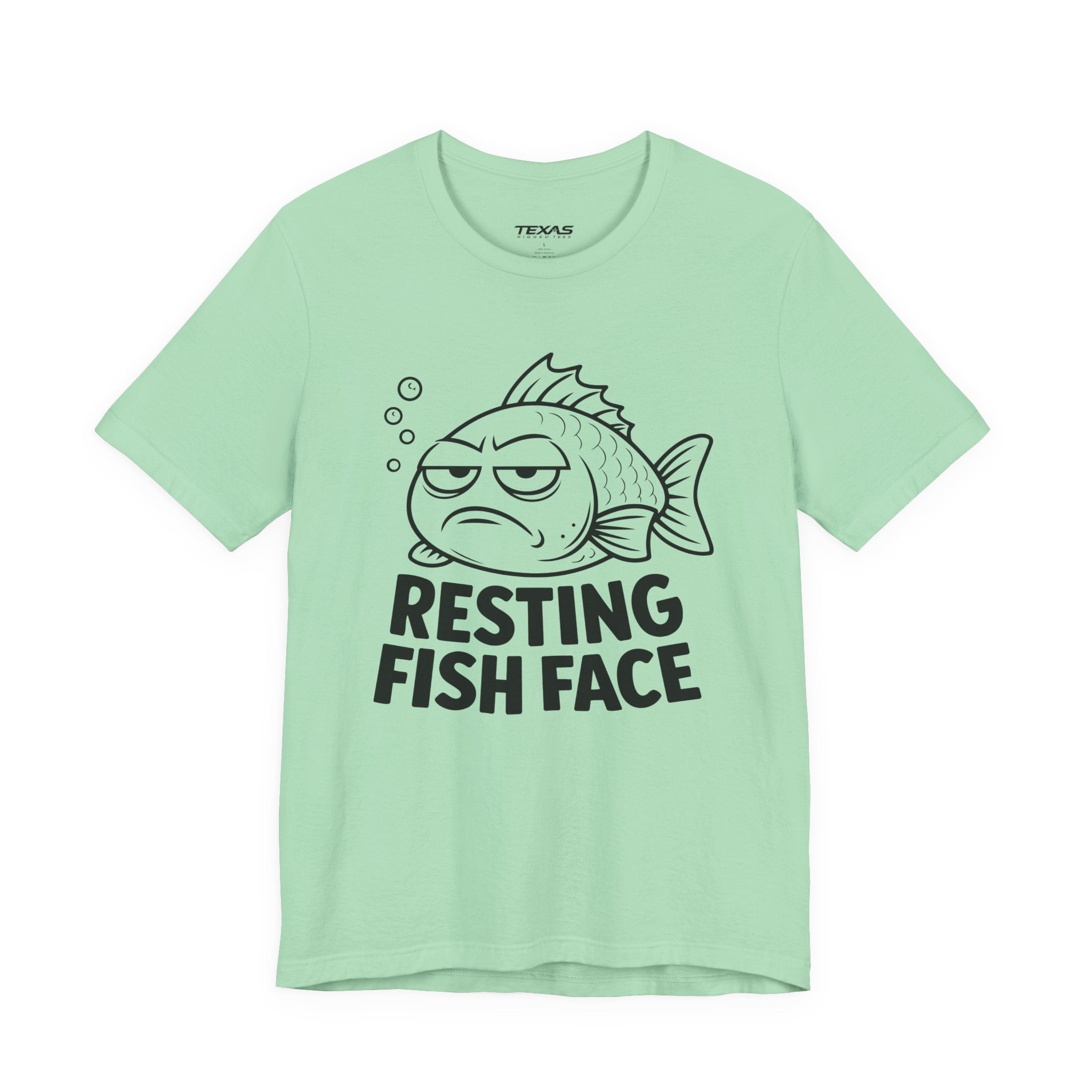 Resting Fish Face — Unisex Cotton Tee