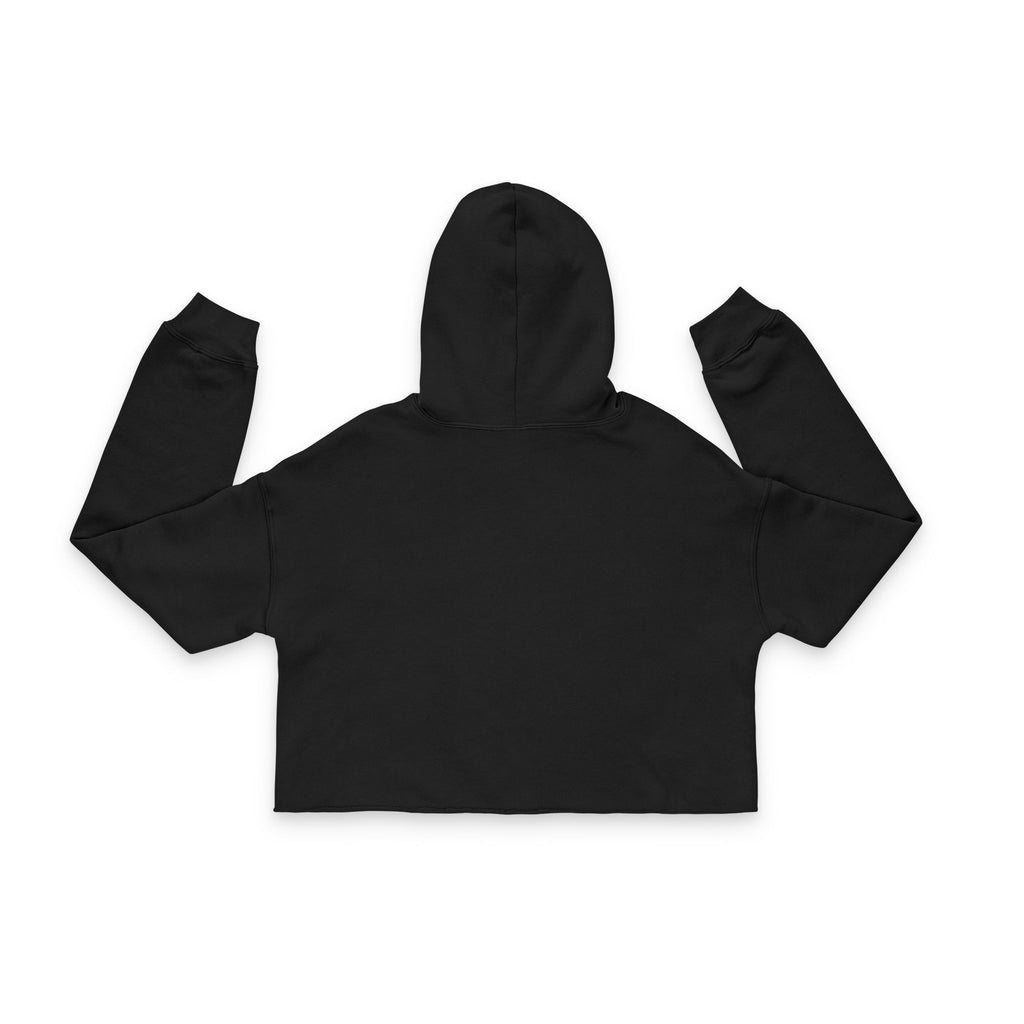 Fish More, Fight Less Cropped Hoodie