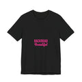 Backroad Beautiful Tee — Pink Script Graphic T‑Shirt