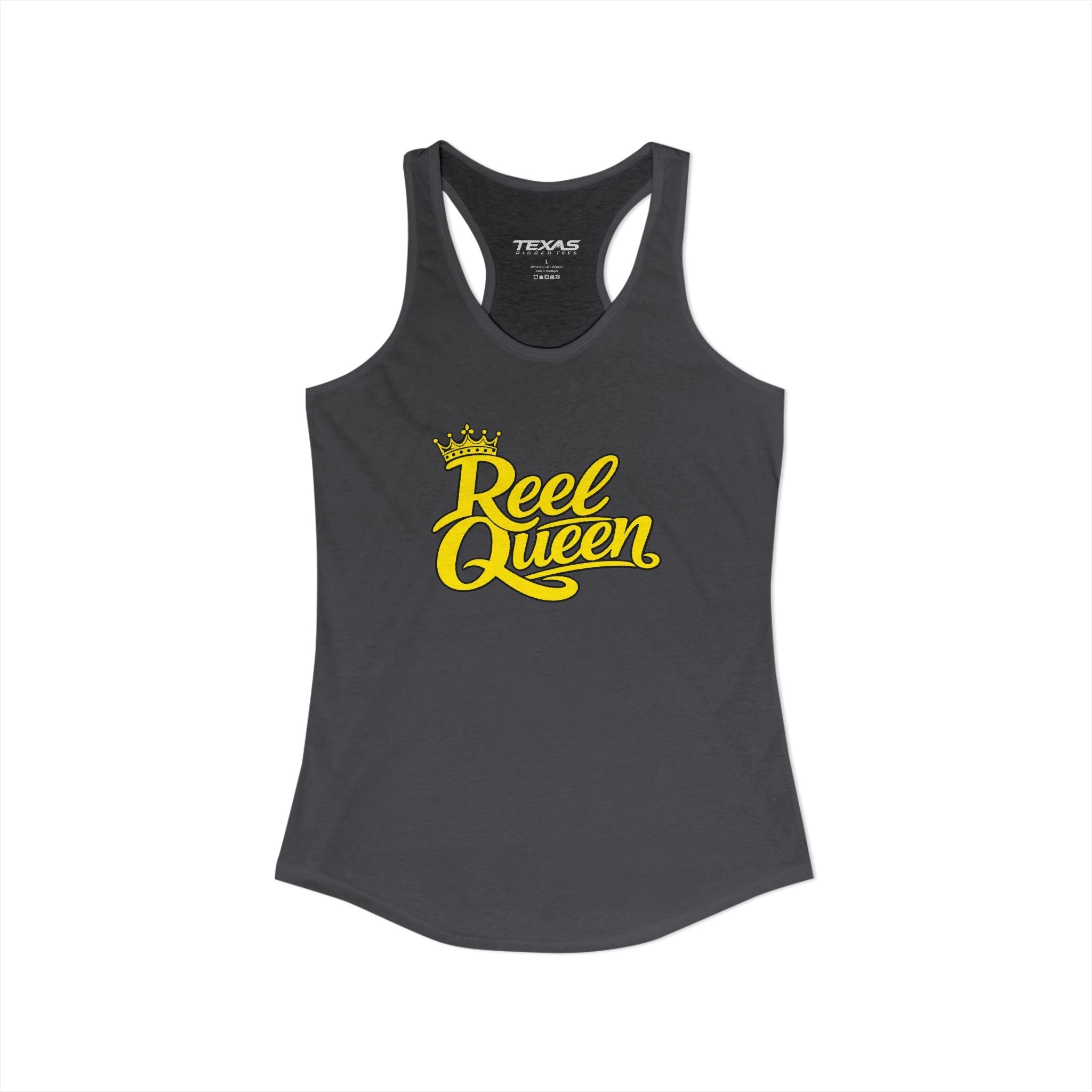 Reel Queen Women's Racerback Tank Top | Fishing Shirt for Women | Angler Gift