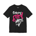 I Know I Fish Like a Girl, Try to Keep Up — Unisex Cotton Tee