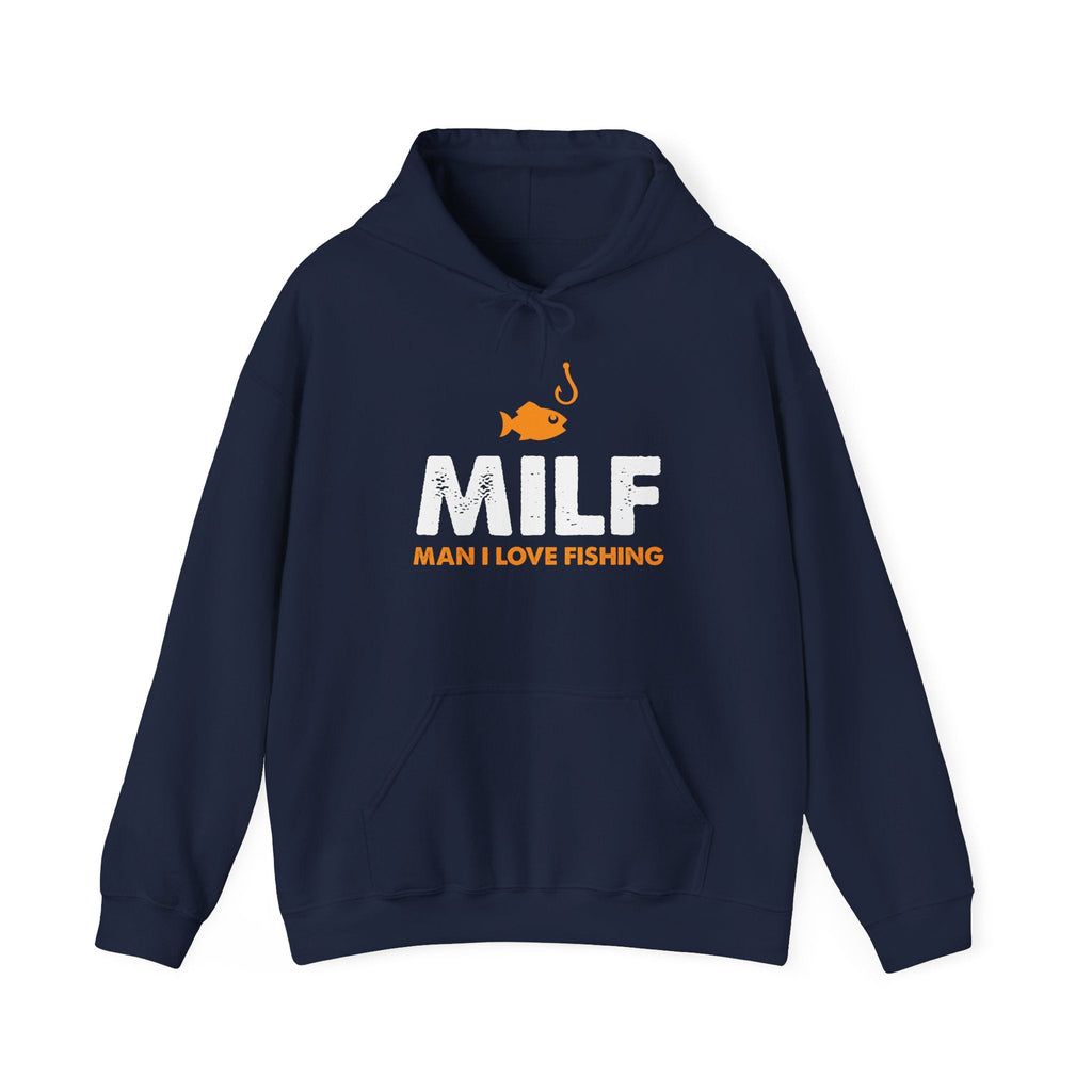 Man I love Fishing — Unisex Hooded Sweatshirt