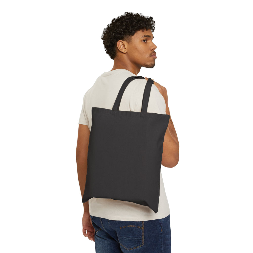 Peace Sign 'Backroad Beautiful' Cotton Tote — Retro Rainbow Eco Bag