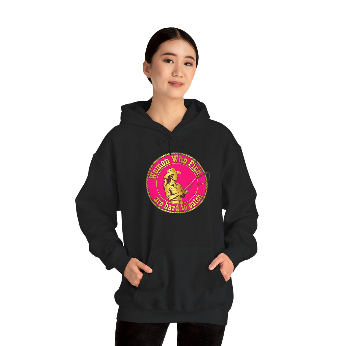 Hard To Catch Unisex Heavy Blend™ Hooded Sweatshirt