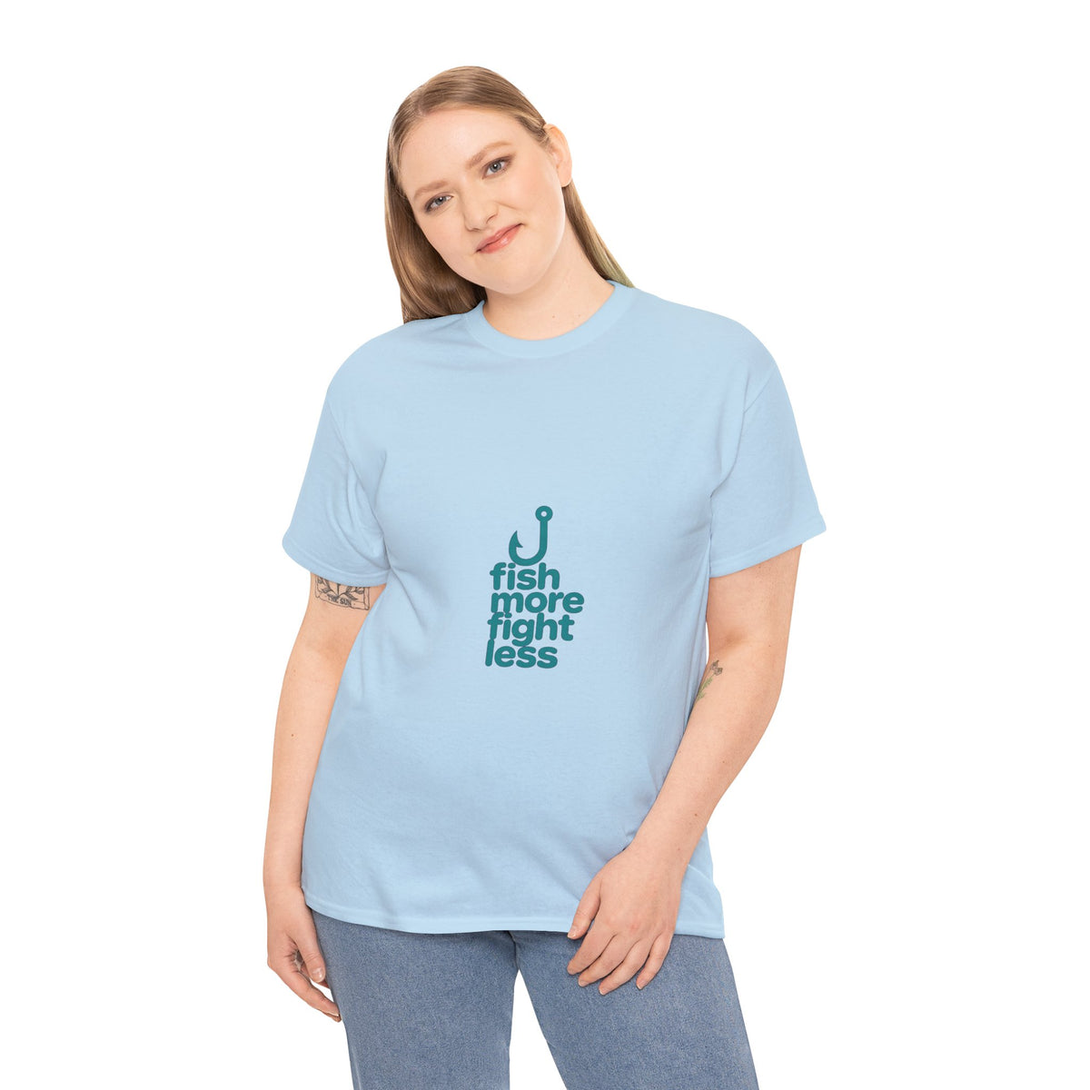 Fish More Heavy Cotton Tee