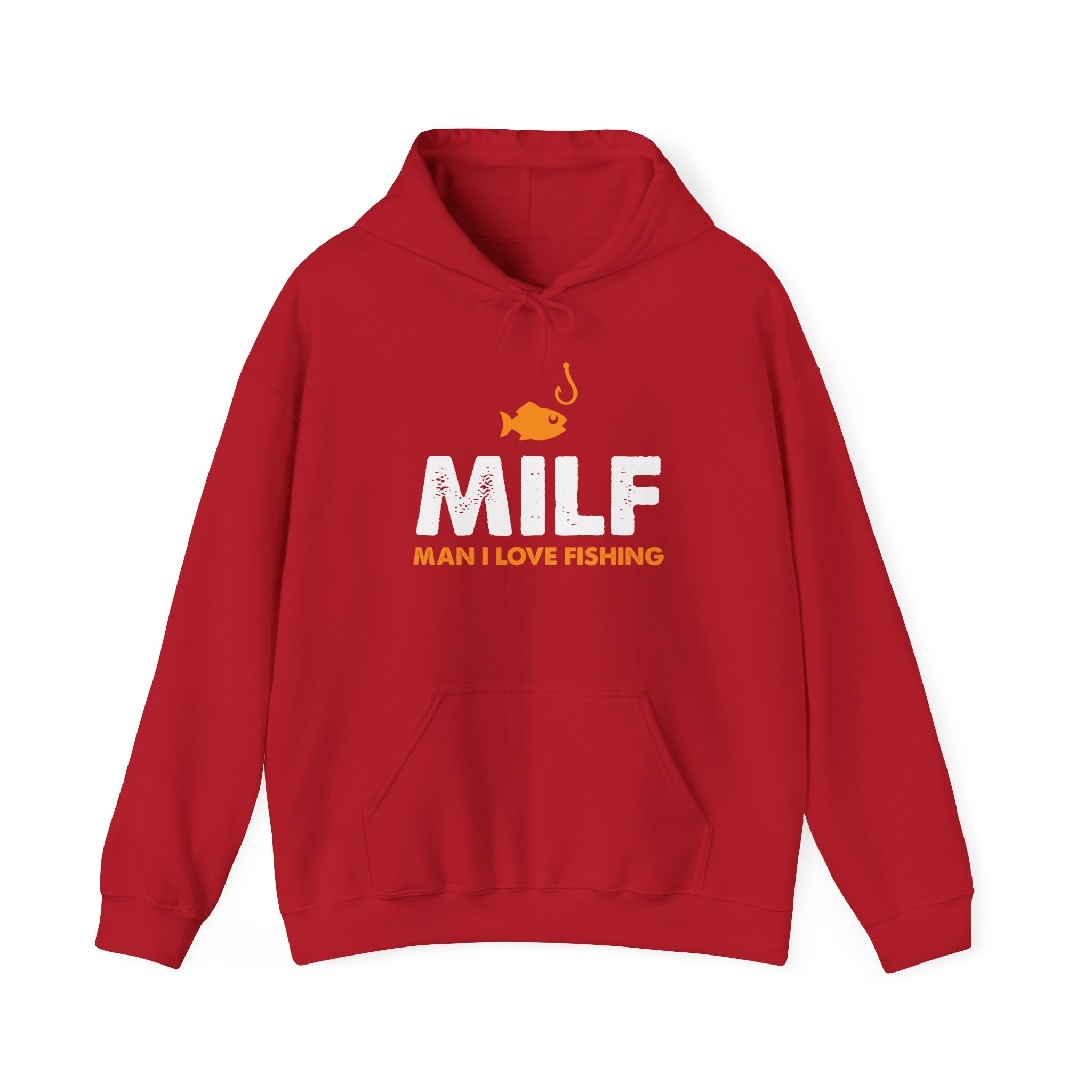 Man I love Fishing — Unisex Hooded Sweatshirt