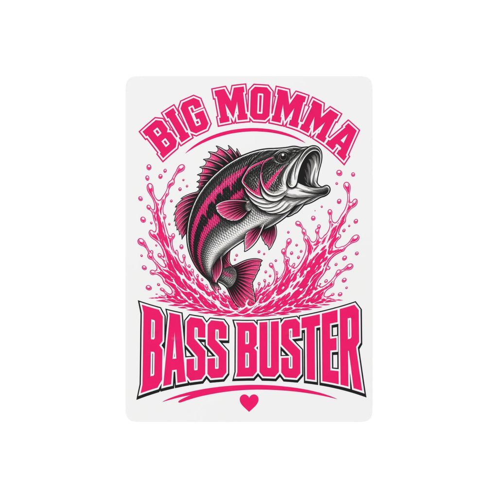 Bass Buster Playing Cards — Big Momma Fishing Deck