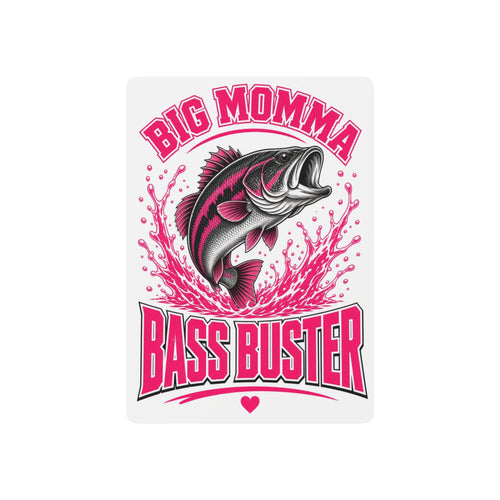 Bass Buster Playing Cards — Big Momma Fishing Deck
