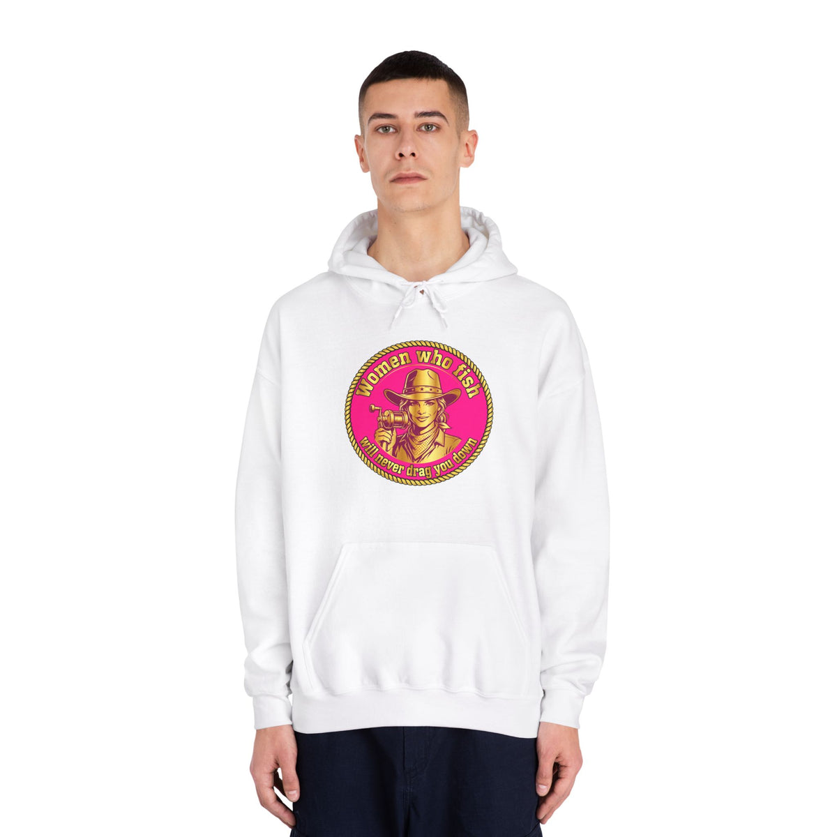 Won't Drag You Down DryBlend® Hooded Sweatshirt