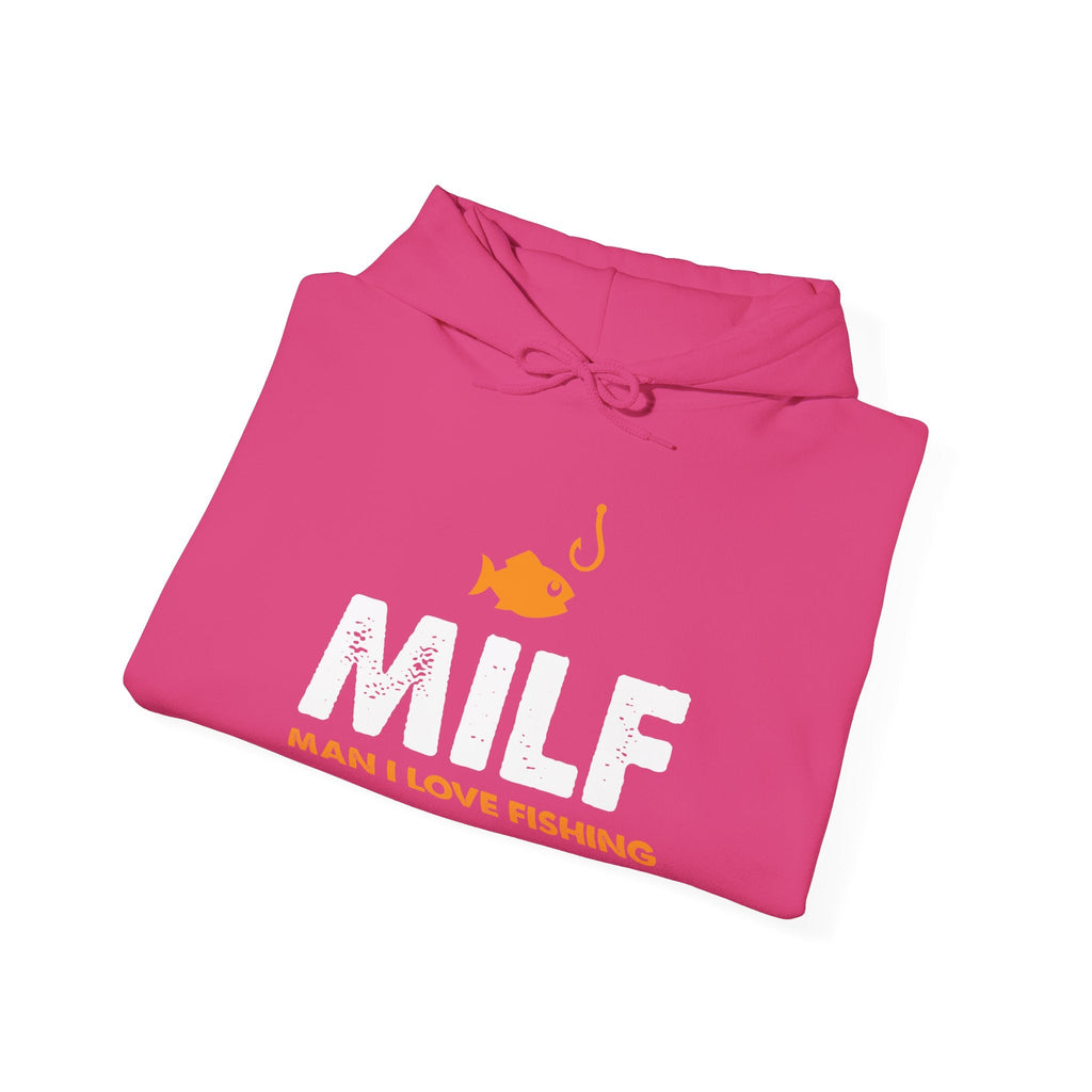 Man I love Fishing — Unisex Hooded Sweatshirt