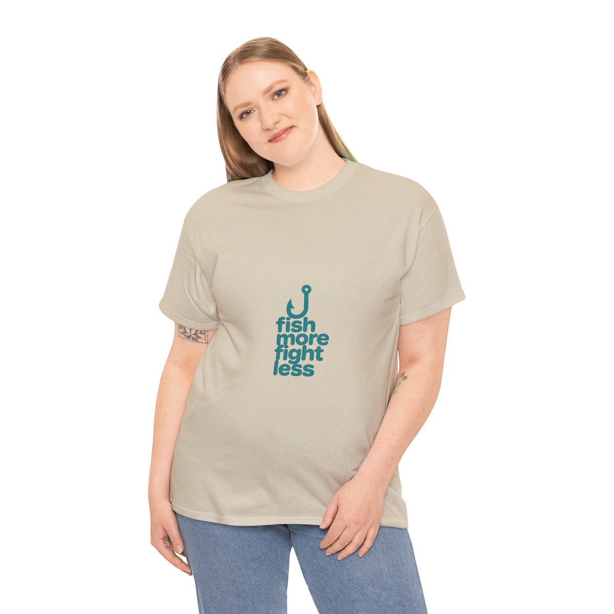 Fish More Heavy Cotton Tee