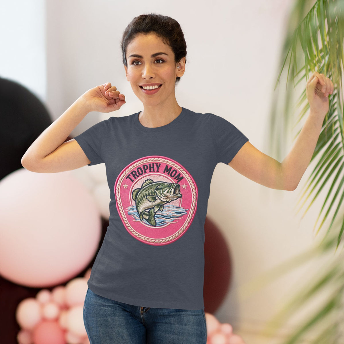 Trophy Mom Triblend Tee