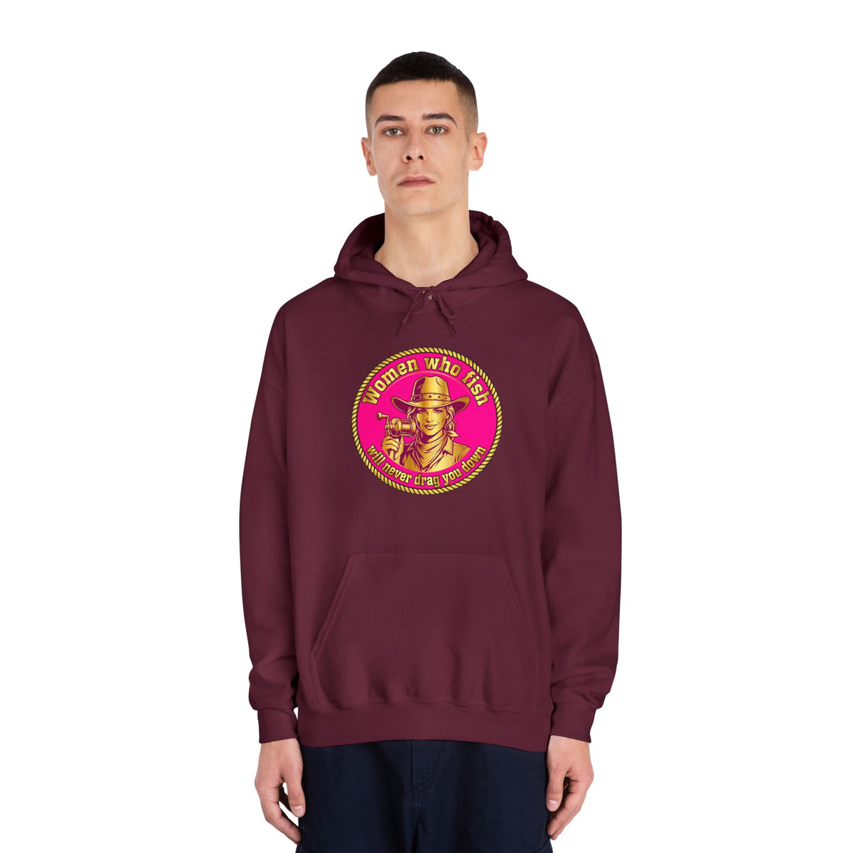 Won't Drag You Down DryBlend® Hooded Sweatshirt