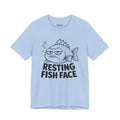 Resting Fish Face — Unisex Cotton Tee