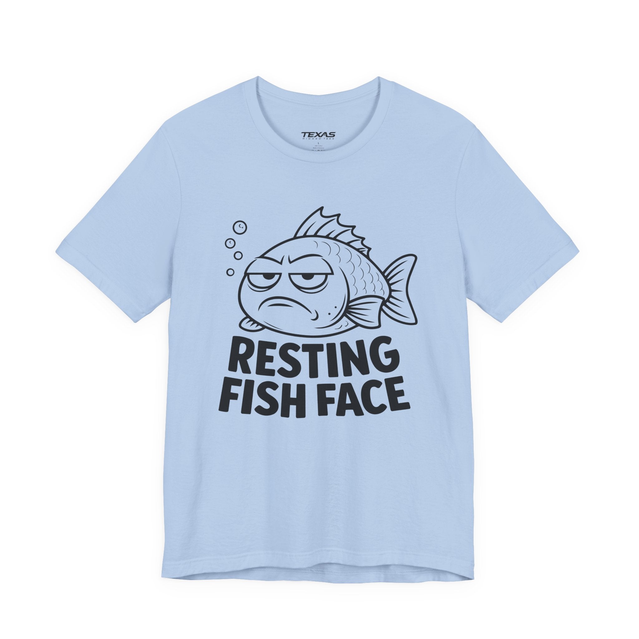 Resting Fish Face — Unisex Cotton Tee