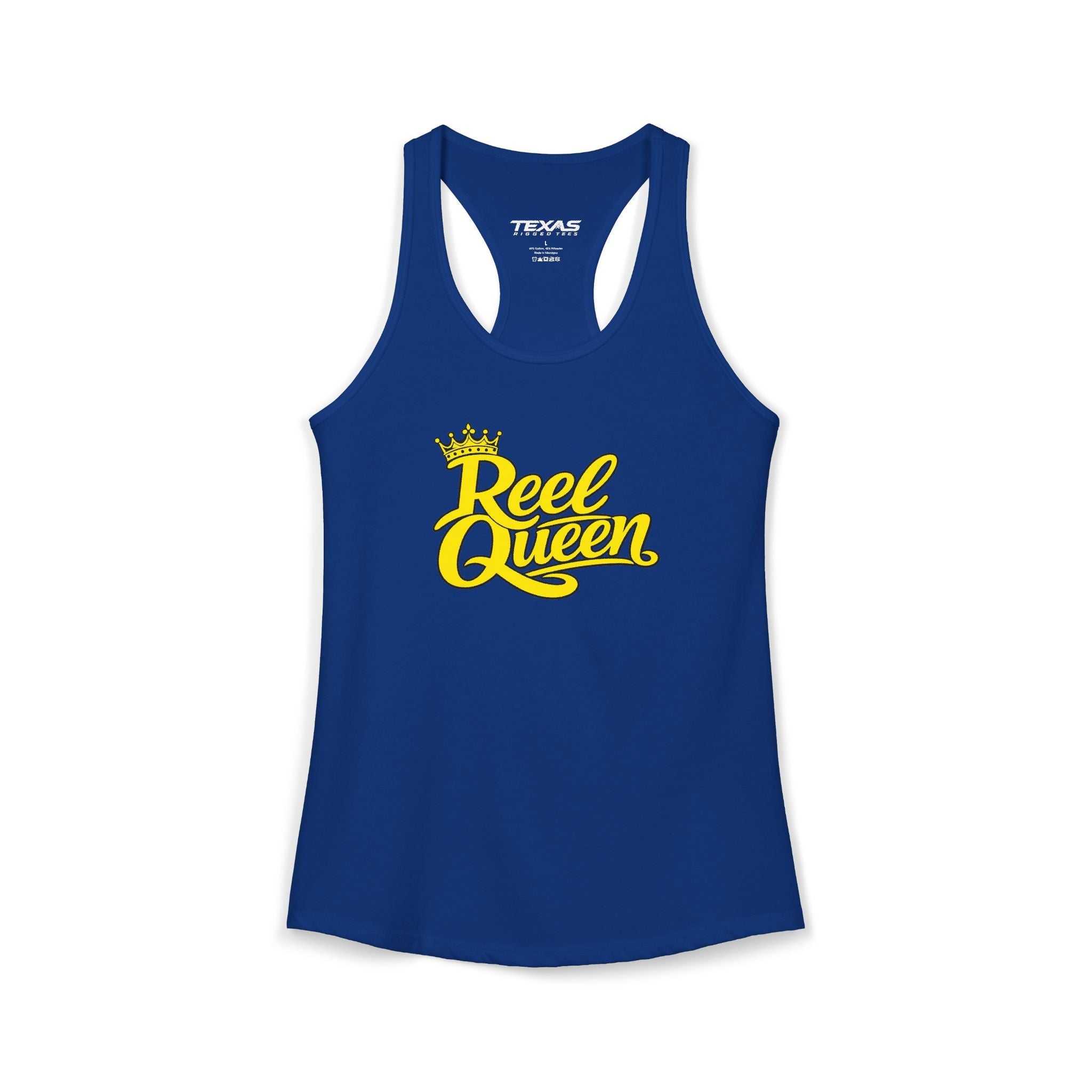 Reel Queen Women's Racerback Tank Top | Fishing Shirt for Women | Angler Gift