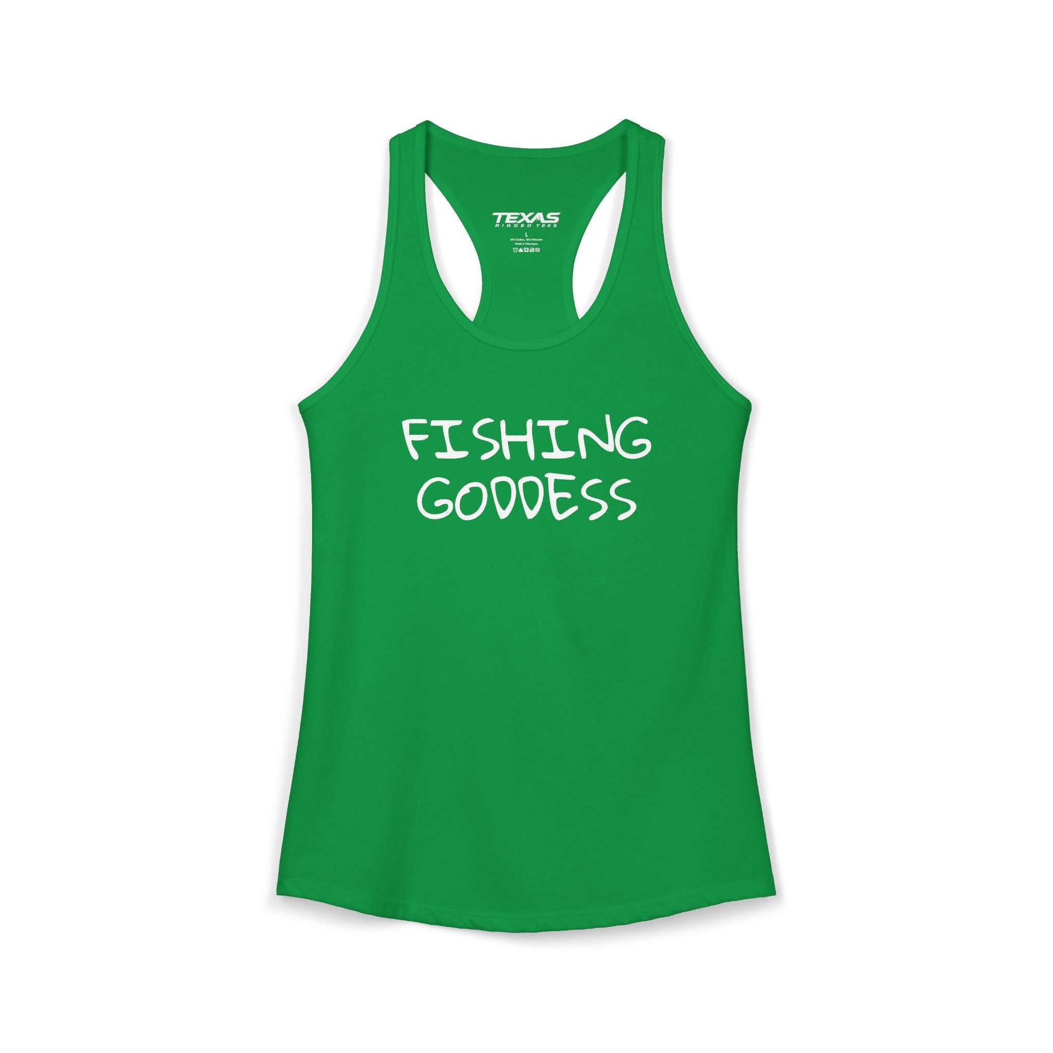 Fishing Goddess — Women’s Racerback Tank