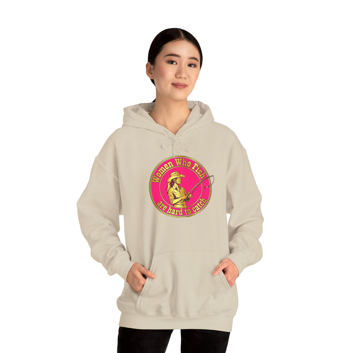 Hard To Catch Unisex Heavy Blend™ Hooded Sweatshirt