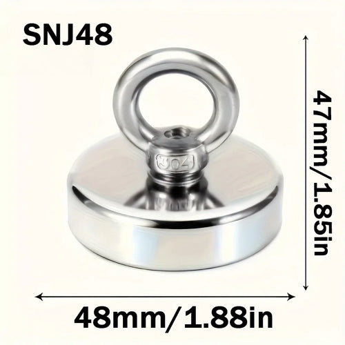 SNJ32/42/48/60/70/90 Ultra Powerful Fishing Magnet Heavy Duty, Strong