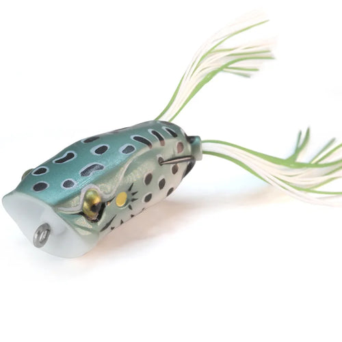 Big Mouth Topwater Frog Lures Durable Lifelike Silicone Bass Bait