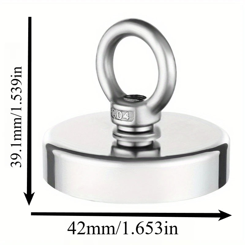 SNJ32/42/48/60/70/90 Ultra Powerful Fishing Magnet Heavy Duty, Strong