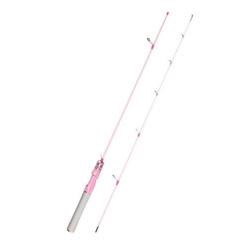 Pink Macaron UL Action Carbon Fishing Rod Women Ultra Light Lure Rod