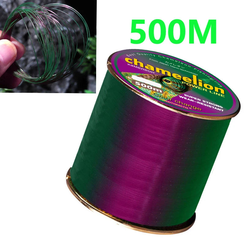 REDTOMATO 500m/1000m Color Changing Chameleon Line Fluorocarbon Coat