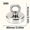 SNJ32/42/48/60/70/90 Ultra Powerful Fishing Magnet Heavy Duty, Strong
