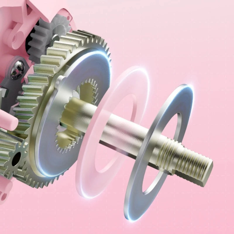 Macaron Pink Water Drop Wheel, Far Throw Fishing Wheel Temu with