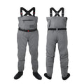 DikaSun Breathable Stocking Foot Waders for Fly Fishing (Lightweight Unisex Design for Men & Women)