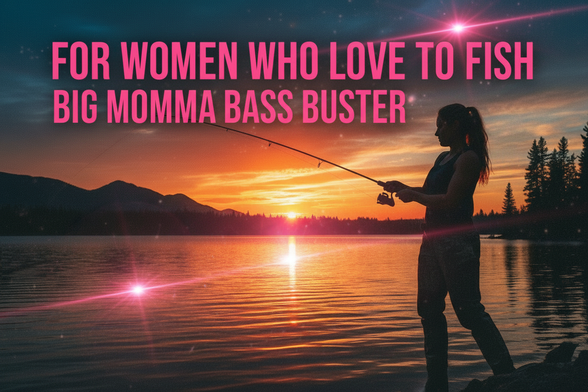 Big Momma Bass Buster Hero - Silhouette with Brand Name
