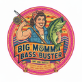 Big Momma Bass Buster Pink Logo