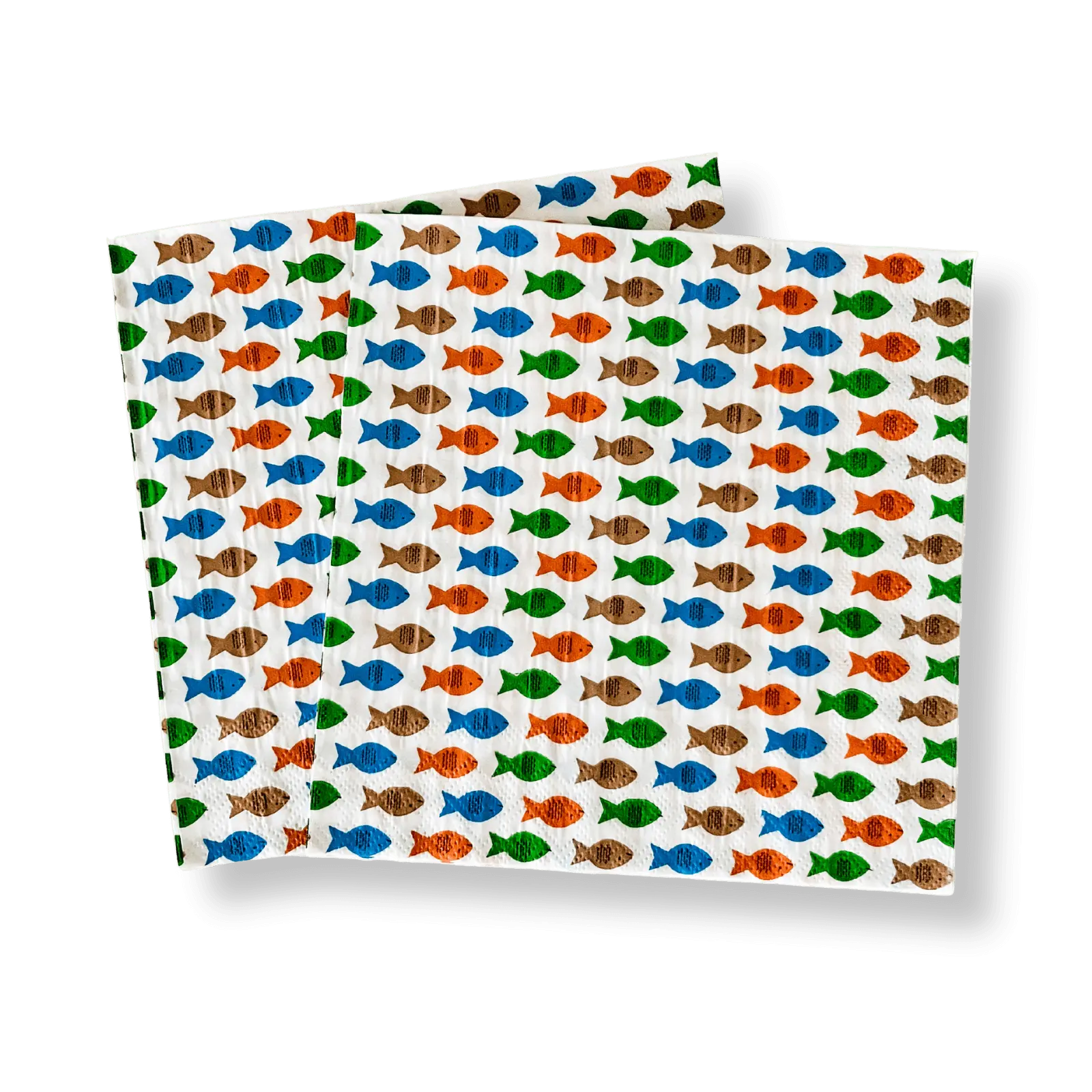 Fishing Large Disposable Paper Napkins (16pcs)